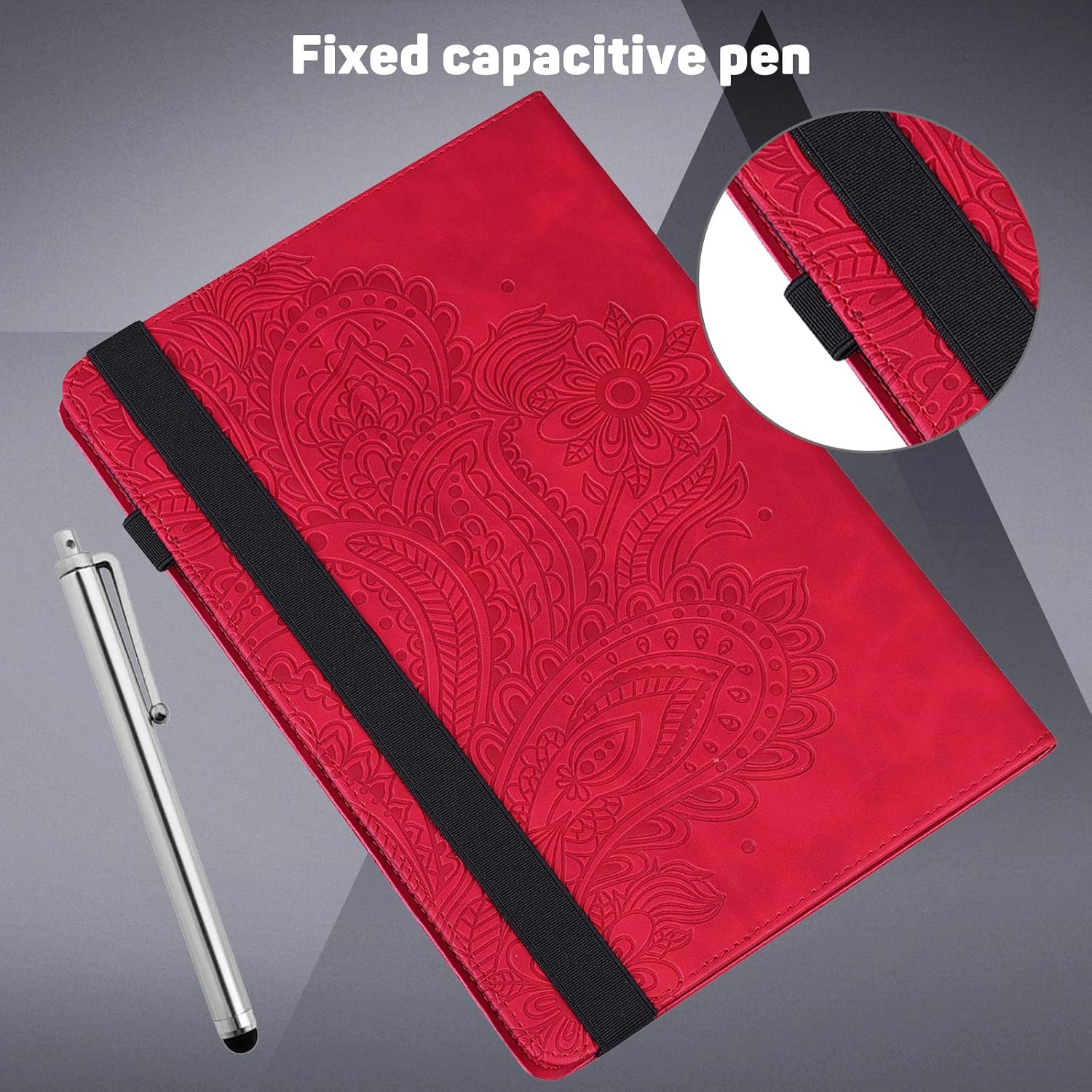 ALILANG Funda para Samsung Galaxy Tab S6 Lite de 10,4 pulgadas 20202022 (SM-P610P619P613P615) con lápiz capacitivo, función de activaciónreposo,