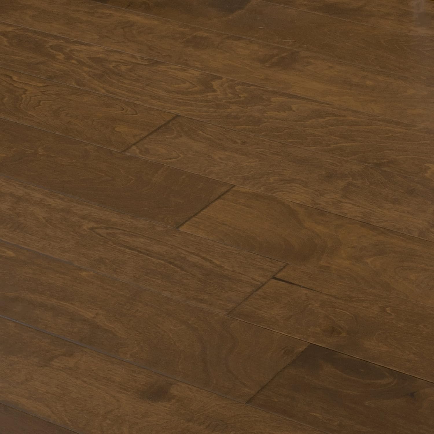 Pisos de madera dura de ingeniería  Abedul raspado a mano  $2.69sq.ft.  ER-8005-RL Doeskin  Baldosa de una sola muestra (5 “x 10”)