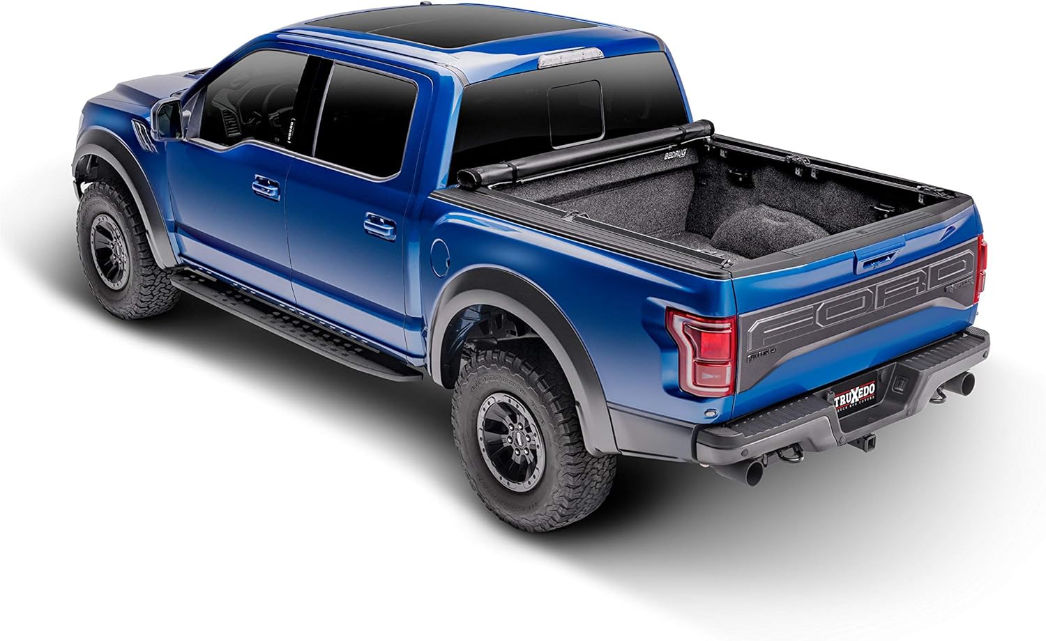 RealTruck Truxedo Deuce – Cubierta Tonneau híbrida para caja de camioneta  797101  Se adapta a Nissan Titan 2004 – 2015 con o sin sistema de oruga