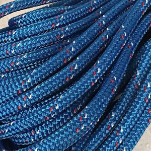Yacht Braid Premium Cuerda de poliéster 12 pulgada, azul (100 pies) Yacht Braid Premium Cuerda de poliéster 12 pulgada, azul (100 pies)