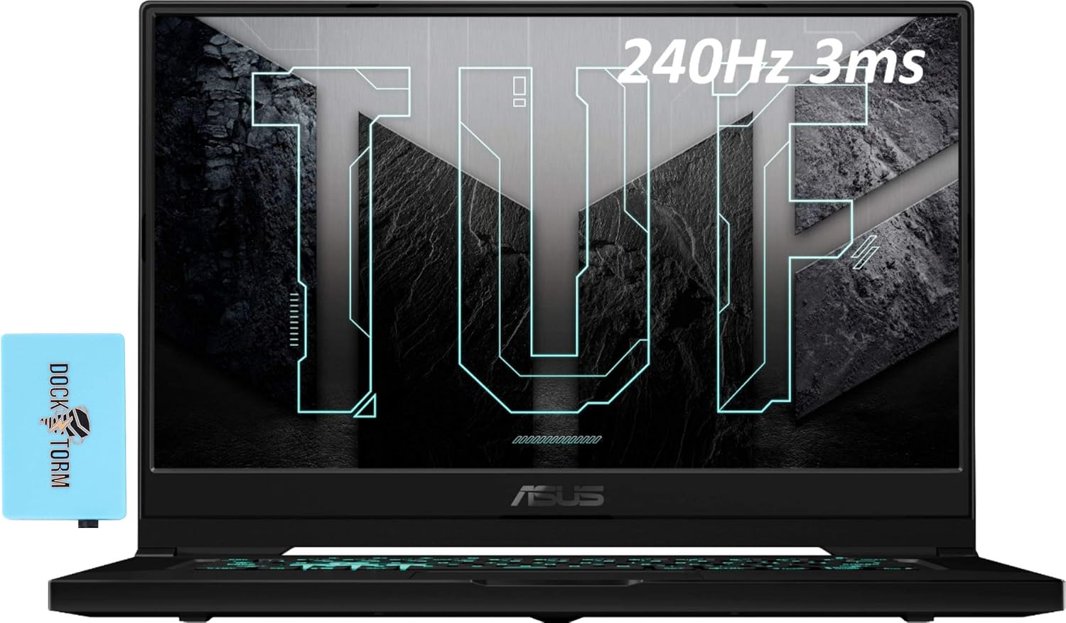 ASUS TUF Dash 15, 15.6″ 240Hz FHD Laptop para juegos Eclipse Gray (Intel i7-11370H 4-Core, 16GB DDR4, 8TB PCIe SSD, RTX 3070 8GB GDDR6, KB