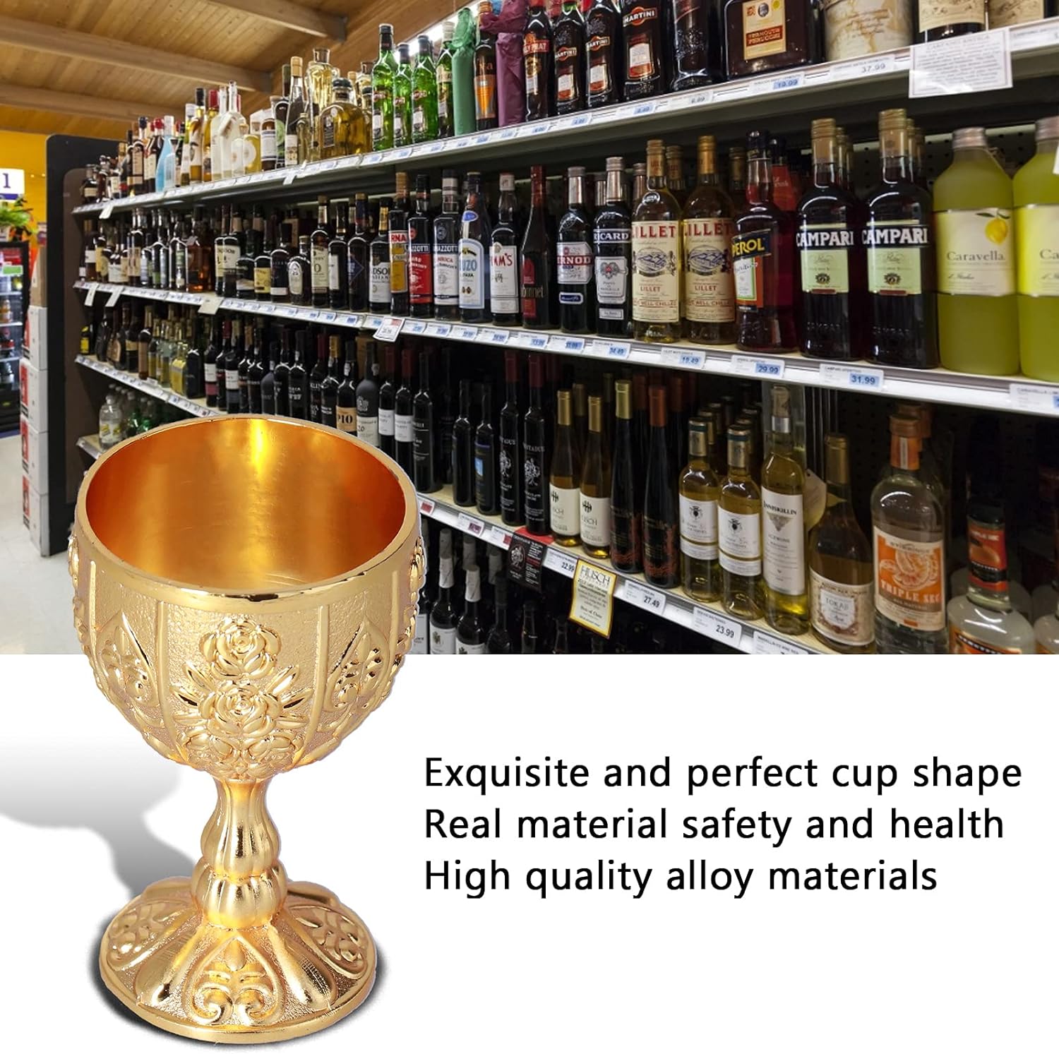 Copas de copa, 2 piezas de copa de vino con grabado dorado en relieve, adornos retro, copa de vino, copa de vino, regalo de fiesta, copas de regalo