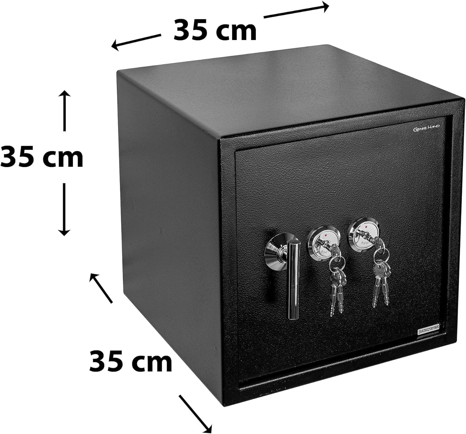 Genie Hand Caja fuerte de doble bloqueo (estándar)