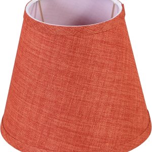 Aspen Creative 56025A, pantalla de lámpara Empire Uno, tela texturizada de arpillera rosa vieja, parte superior de 5 pulgadas x 8 pulgadas inferior Aspen Creative 56025A, pantalla de lámpara Empire Uno, tela texturizada de arpillera rosa vieja, parte superior de 5 pulgadas x 8 pulgadas inferior