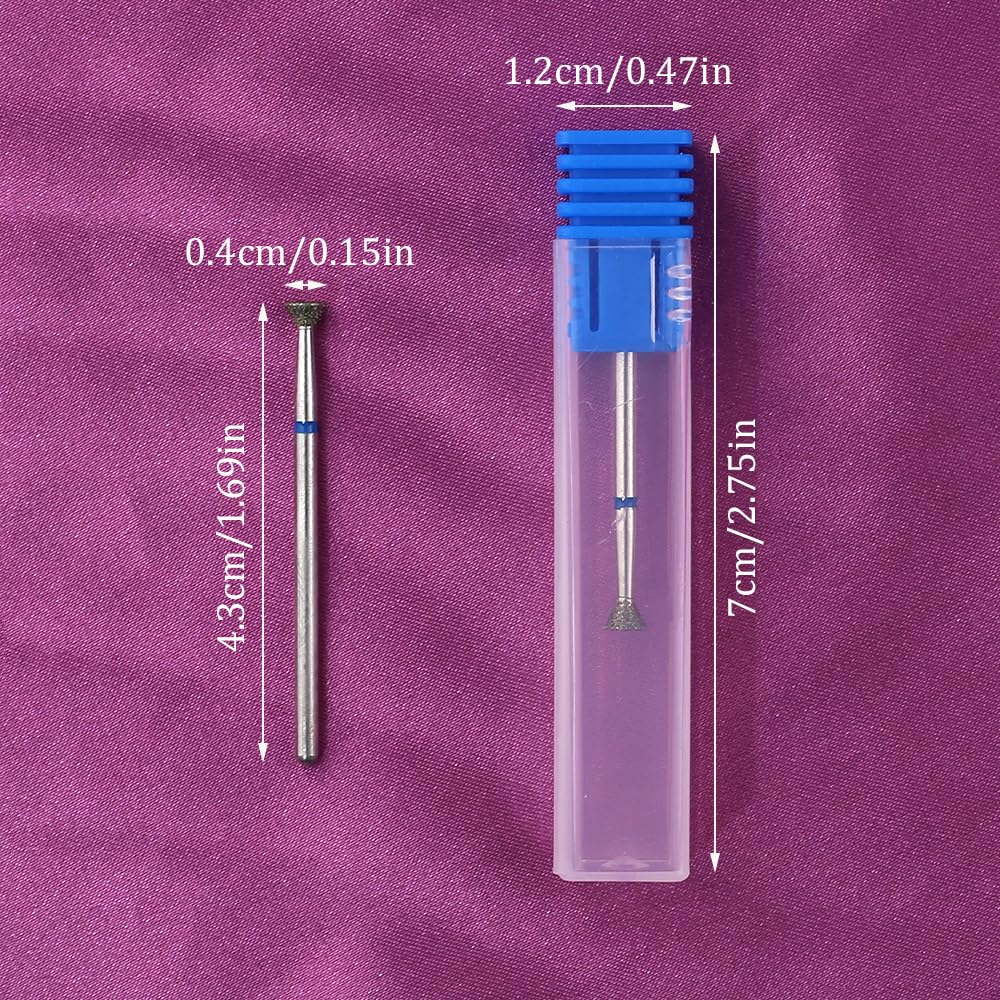 Disco de lijado de uñas para uñas acrílicas, broca eléctrica de uñas, brocas de cutícula para uñas, removedor de callos de pies, suministros de