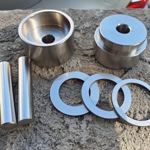 USAReplacementparts Punzón central de herramientas de anillo de monedas de 716 pulgadas, perfora un agujero de 716 pulgadas en 4 monedas de dólar USAReplacementparts Punzón central de herramientas de anillo de monedas de 716 pulgadas, perfora un agujero de 716 pulgadas en 4 monedas de dólar