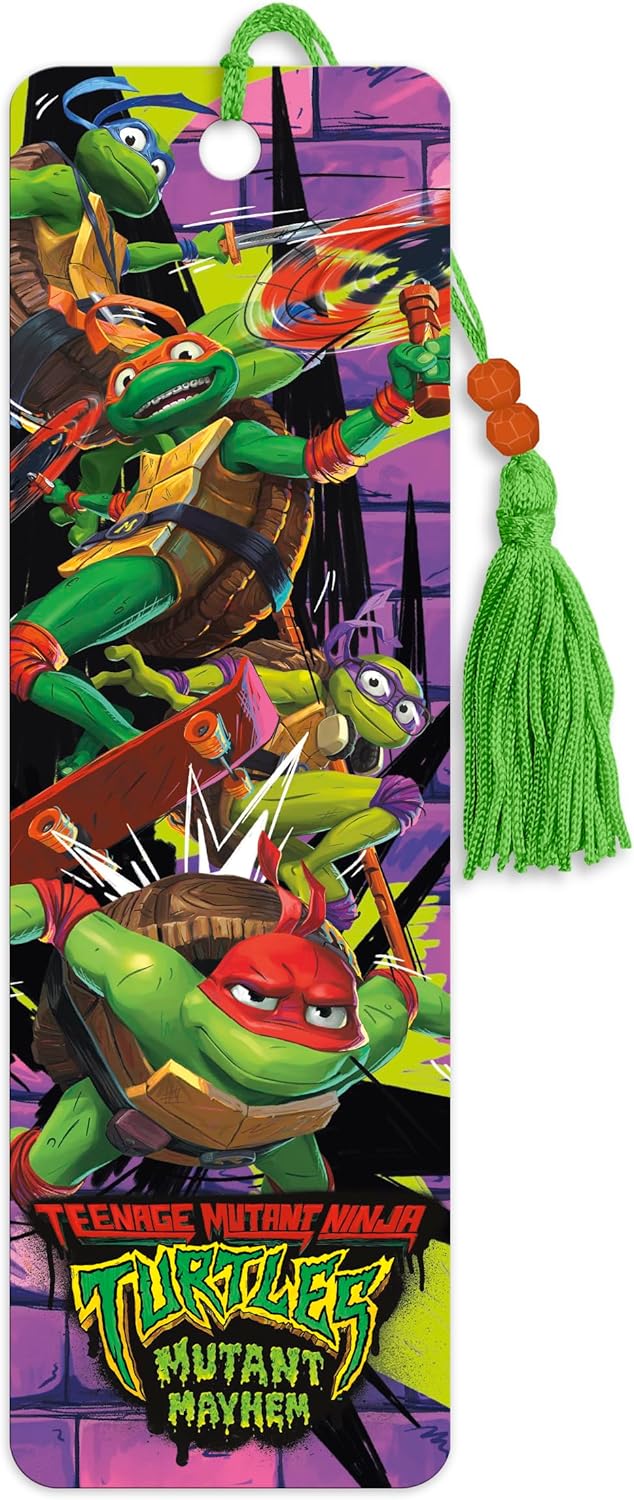 TMNT Mutant Mayhem – Grupo Premier Bookmark Papelería