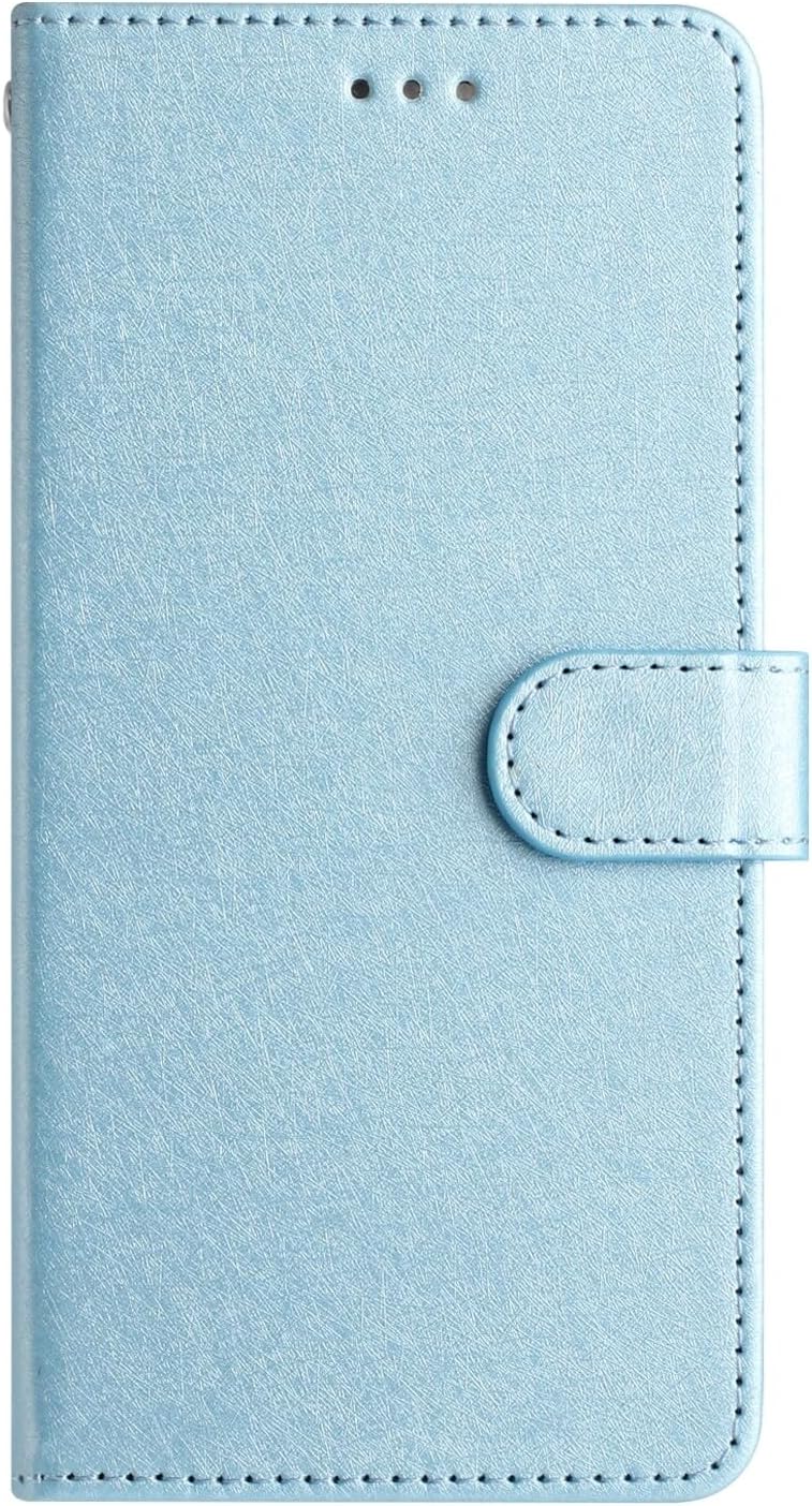 Compatible with Honor X7 Leather Case, Wallet Flip Case Book Design with Magnetic Closure Kickstand Card Slots Folio Cover -Blue