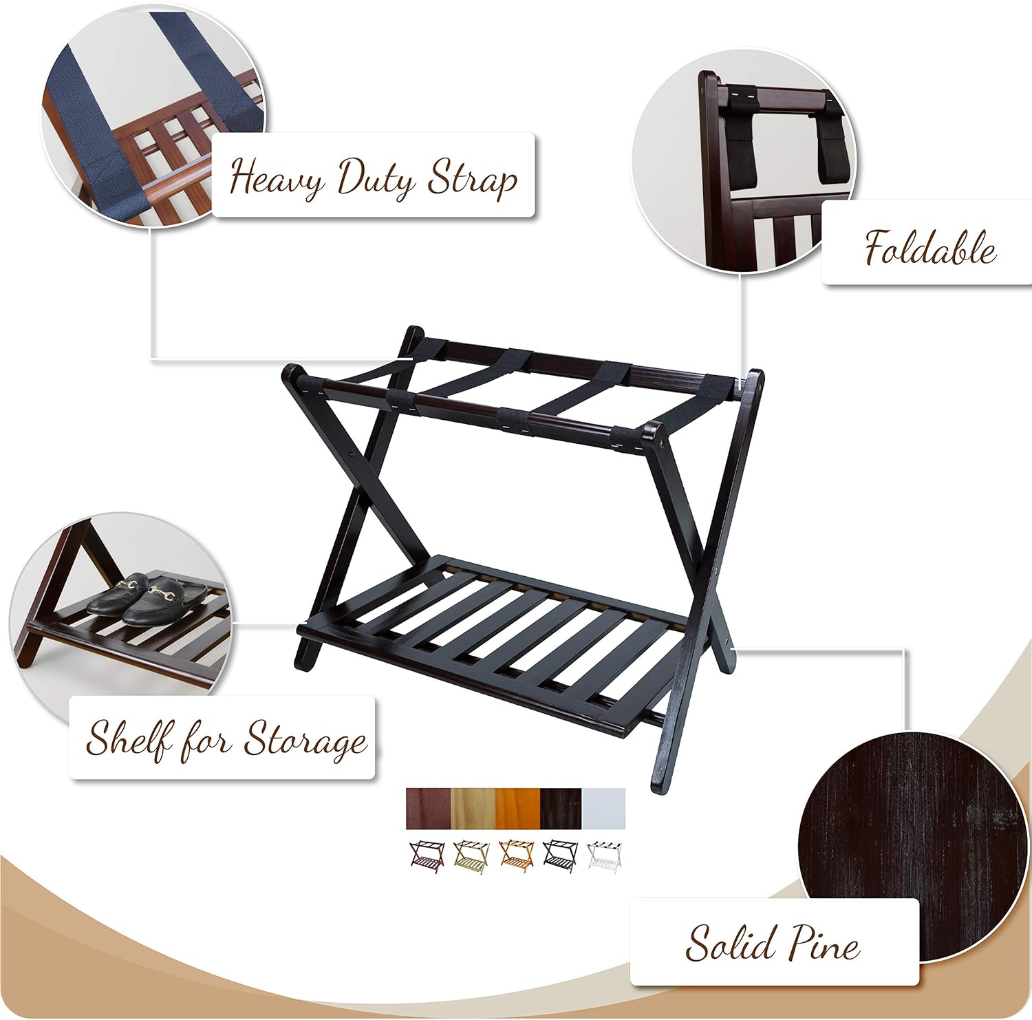 Casual Home Portaequipajes, Blanco (Nuevo)