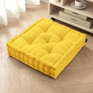 Getmo Resin Almohada de suelo de meditación, cojín grande para suelo, almohadas cuadradas para adultos, cojín de meditación grueso de felpilla para Getmo Resin Almohada de suelo de meditación, cojín grande para suelo, almohadas cuadradas para adultos, cojín de meditación grueso de felpilla para