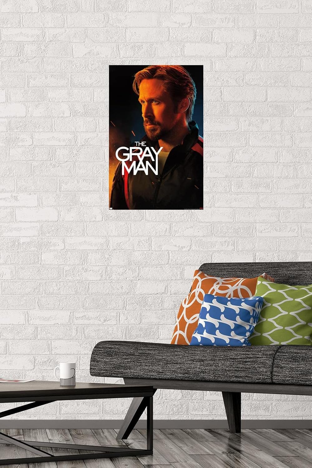 Trends International Netflix The Gray Man – Póster de pared de una hoja