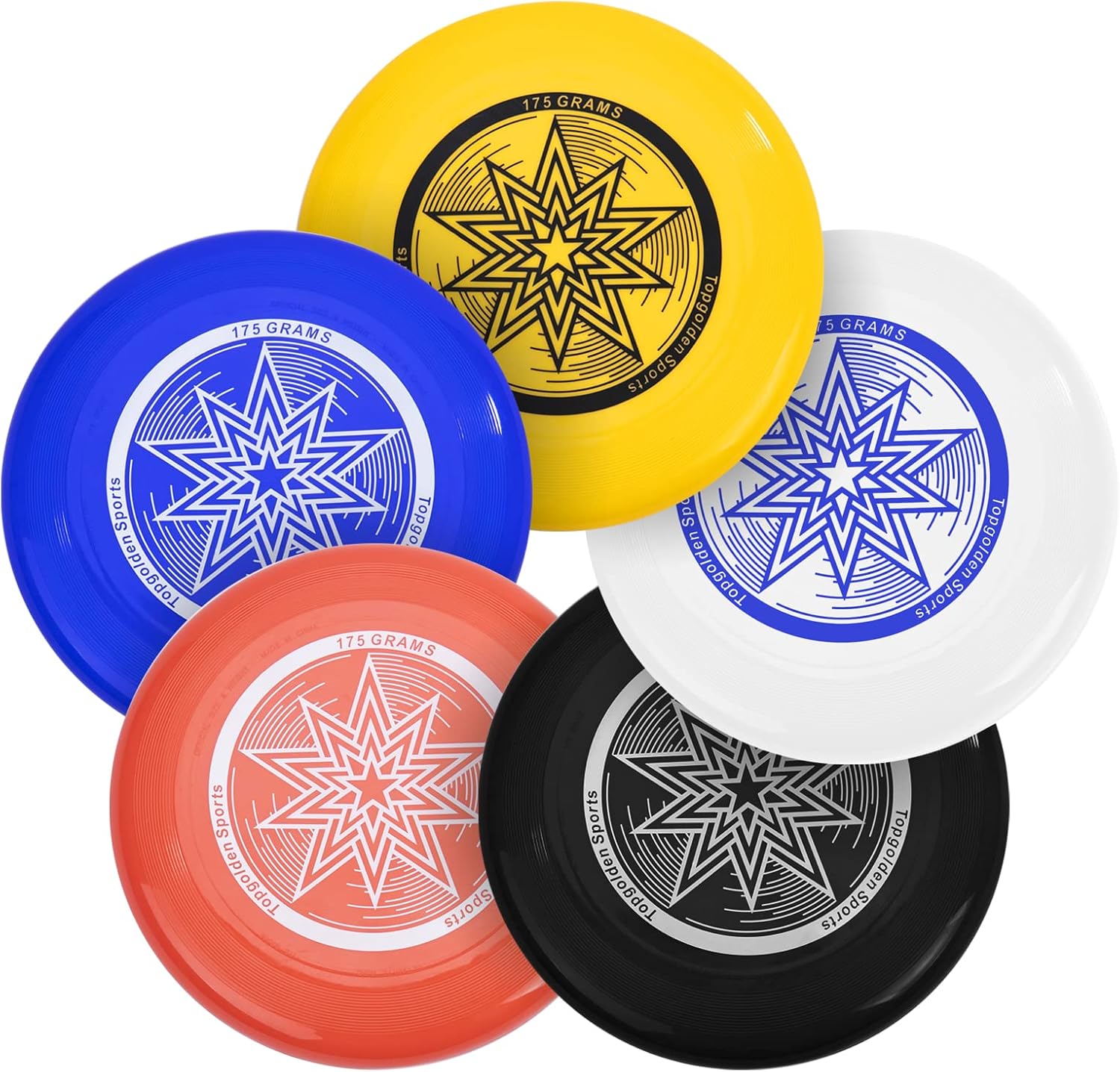 Eastgoing Ultimate Flying Disc – Disco deportivo de 6.17 oz, 10.75 pulgadas, un montón de colores disponibles, adecuado para competiciones, disco