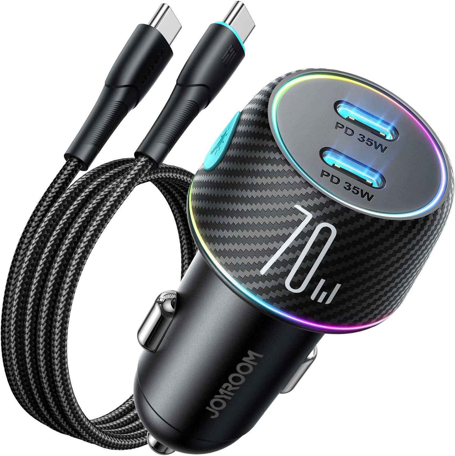 JOYROOM Cargador de coche USB C C 8
