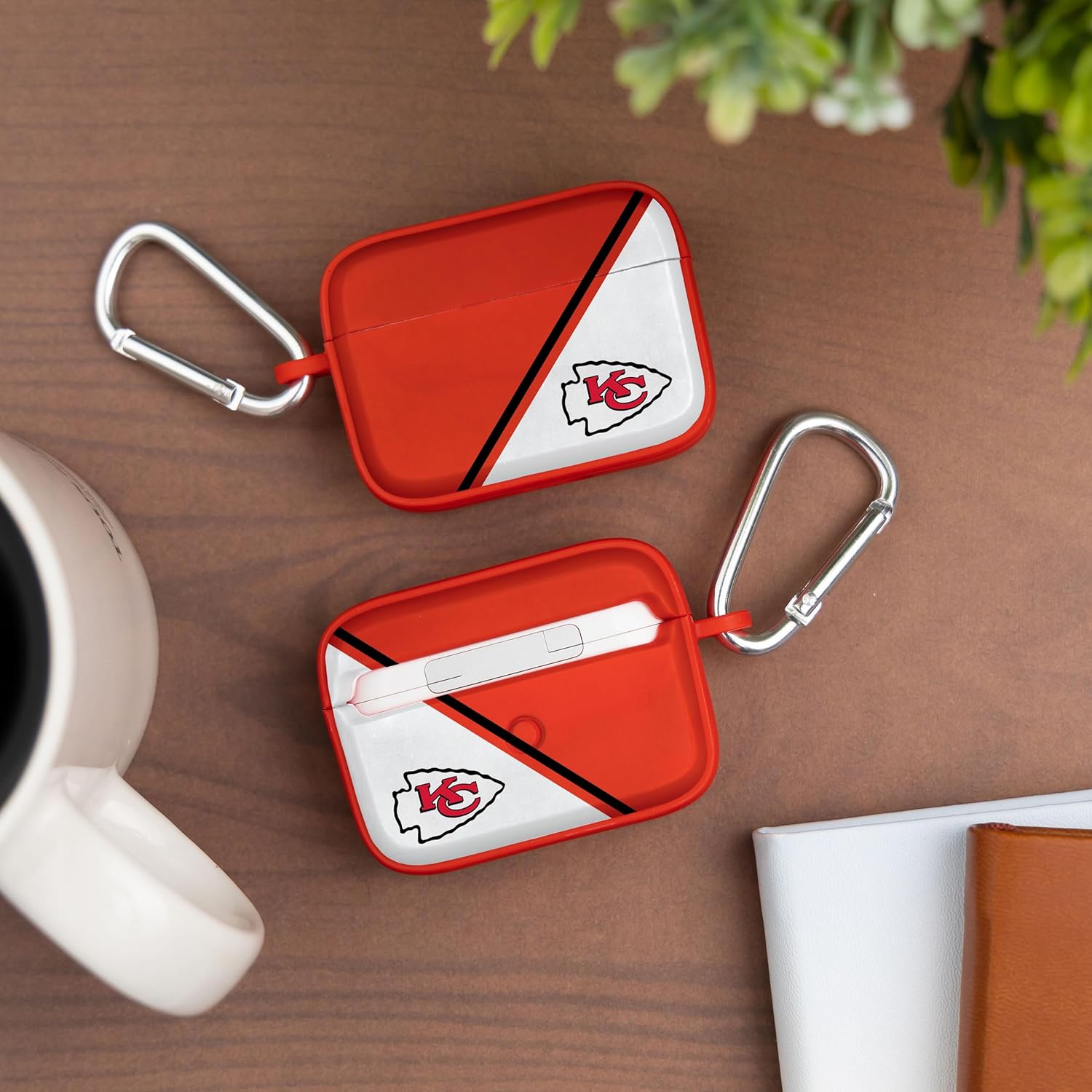 Game Time Kansas City Chiefs HDX Champion Series – Funda compatible con Apple AirPods Pro