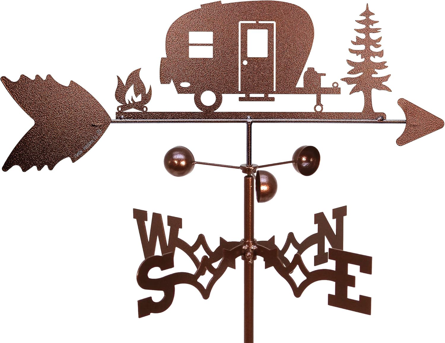 SWEN Products Veletas Happy Camper Camp (montaje ajustable incluido)