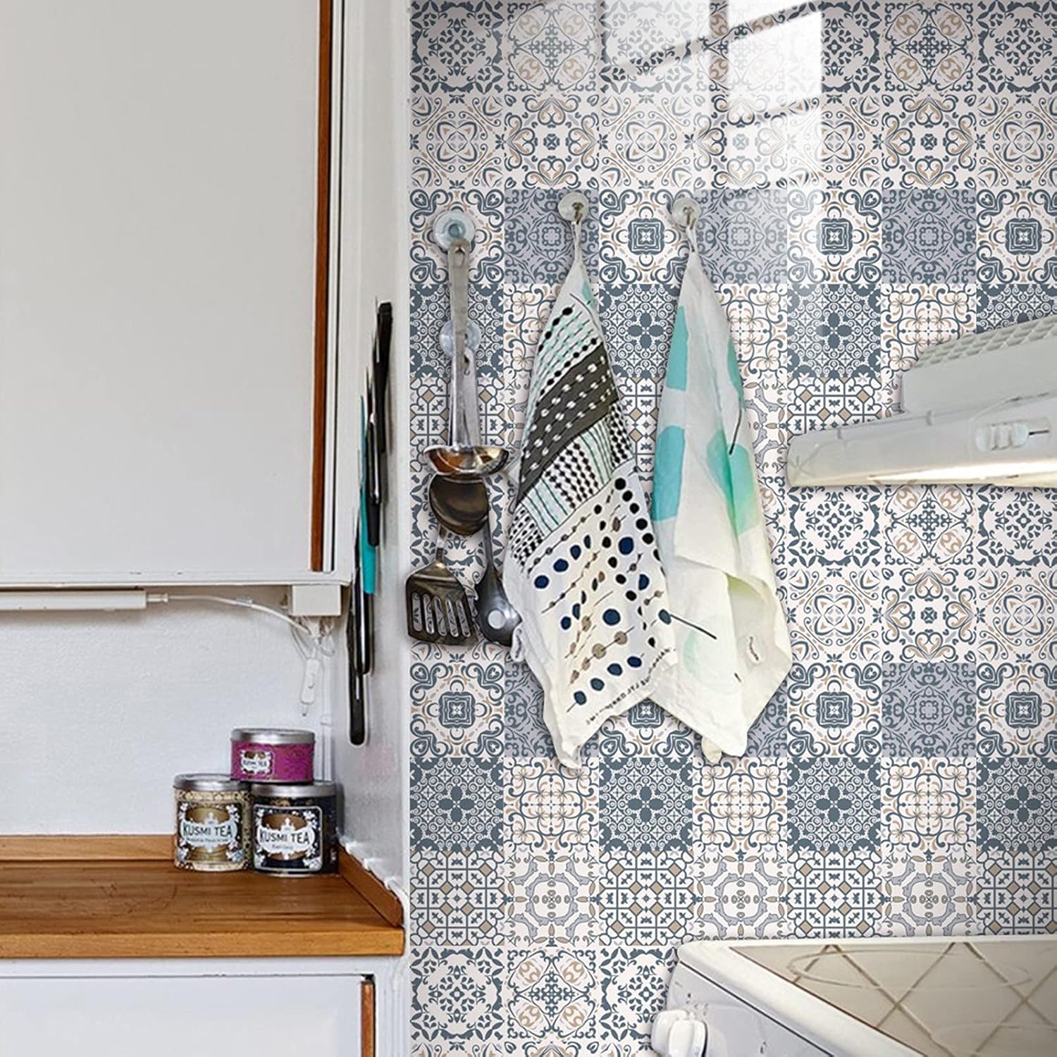 Azulejos autoadhesivos 3D de 10 hojas para despegar y pegar, azulejos autoadhesivos 3D para baño, cocina, pared, azulejos, bordes