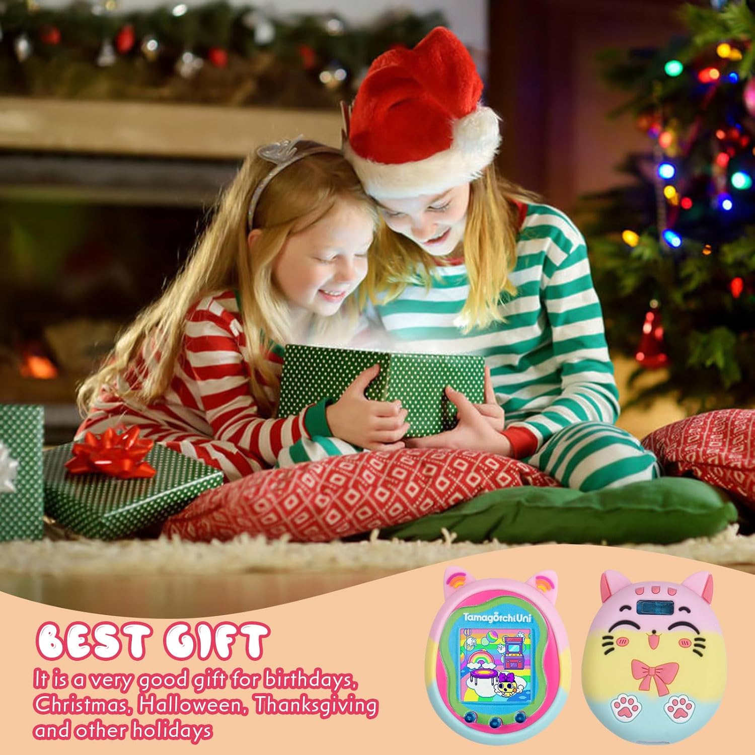 Tamagotchi Uni – Funda de silicona para máquina virtual para mascotas, protector de pantalla compatible con Tamagotchi Uni Watch Digital Pet (funda