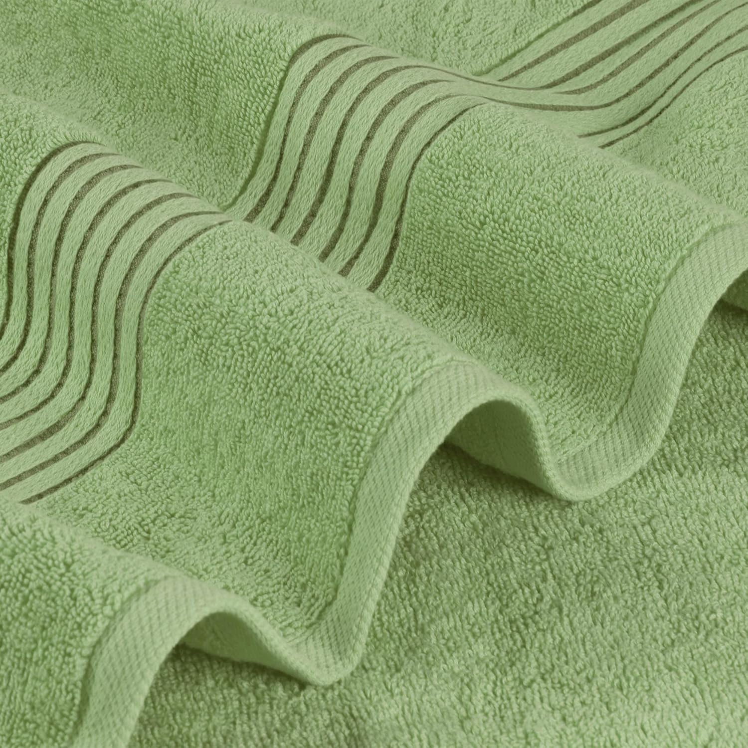 Utopia Towels – Juego de toallas de baño 100 % algodón hilado en anillo, 600 GSM, secado rápido, muy absorbentes y suaves al tacto, perfectas para