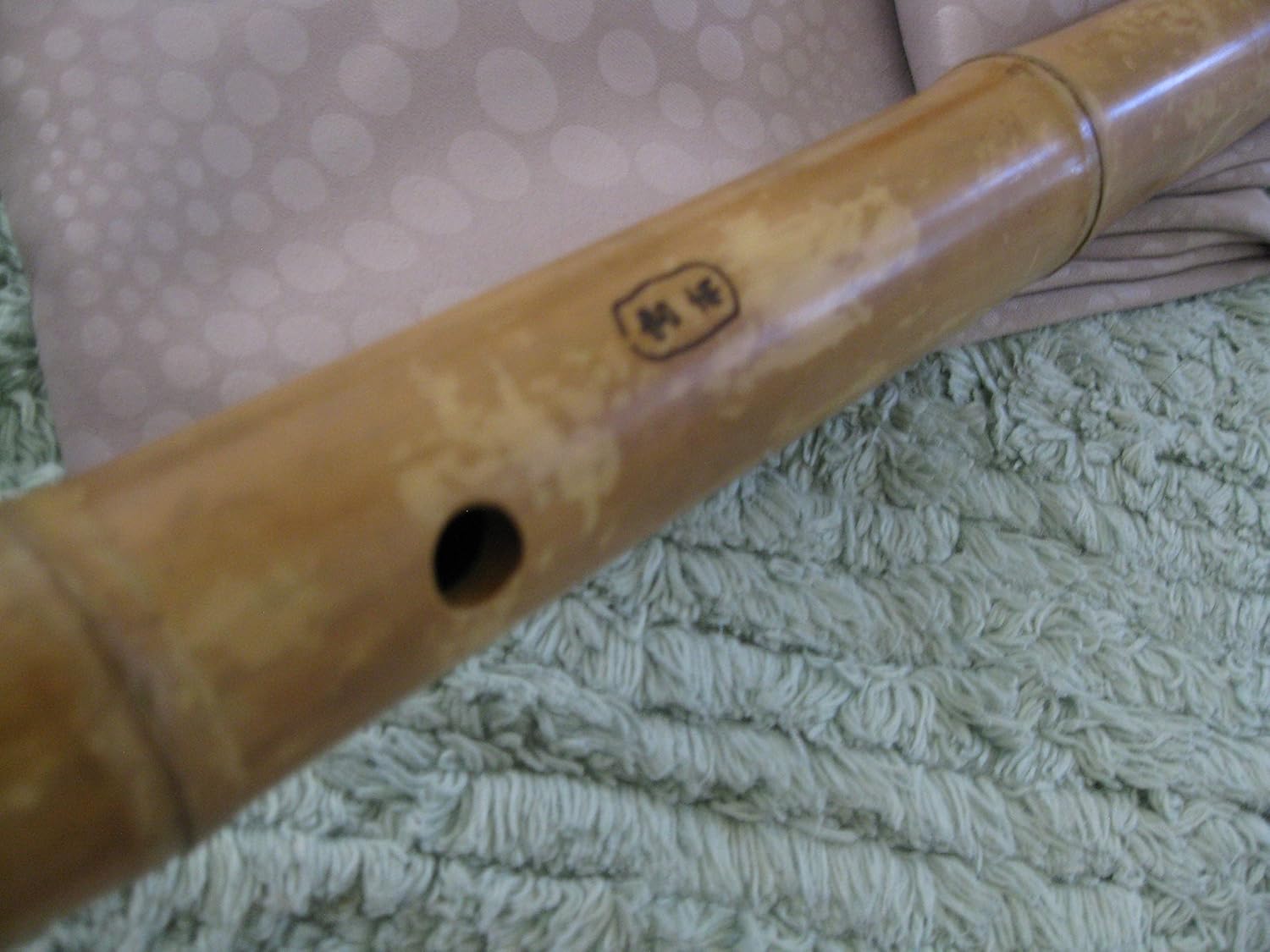 1.8 Shakuhachi pentatónico sin extremo de raíz 5 agujeros – Instrumento Zen tradicional