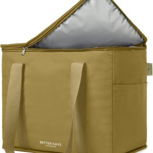 Bolsa de comestibles reutilizable aislada  a prueba de fugas, bolsa térmica grande aislada  Bolsas de compras aisladas para comestibles, bolsa Bolsa de comestibles reutilizable aislada  a prueba de fugas, bolsa térmica grande aislada  Bolsas de compras aisladas para comestibles, bolsa