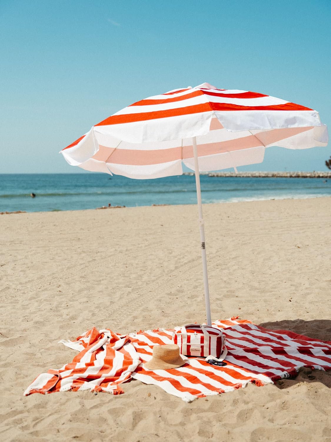 Business & Pleasure Co. Paraguas de playa familiar