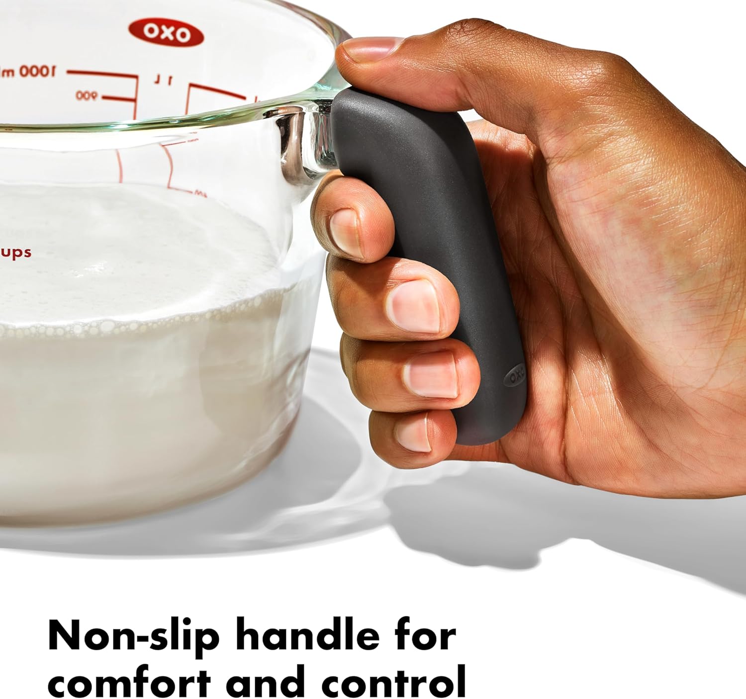 OXO Good Grips – Taza medidora de vidrio (2 tazas)