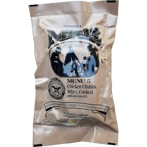 Raciones de comida de militares de EE.UU. lista para comer, fecha de inspección enero de 2018 o posteriormente Raciones de comida de militares de EE.UU. lista para comer, fecha de inspección enero de 2018 o posteriormente