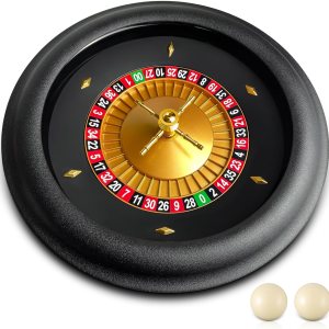 Leyndo Juego de ruleta profesional ABS de 18 pulgadas, juego de ruleta de grado casino con rueda de ruleta de doble diseño cero con 2 bolas de Leyndo Juego de ruleta profesional ABS de 18 pulgadas, juego de ruleta de grado casino con rueda de ruleta de doble diseño cero con 2 bolas de