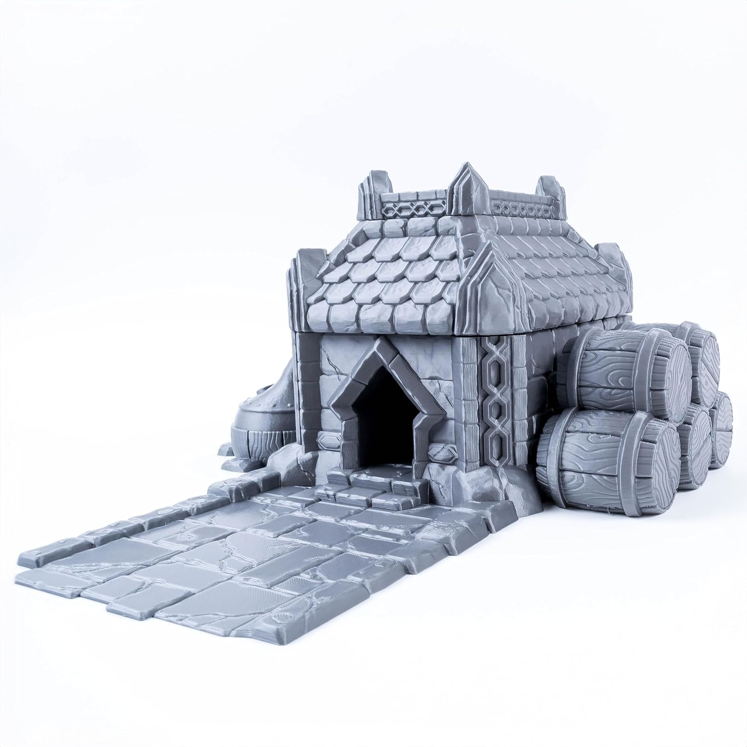 Dwarf Settler – Terreno de la casa de la cervecería, perfecto para juegos de rol de mesa con temática enana, juegos de guerra y juegos de mesa de