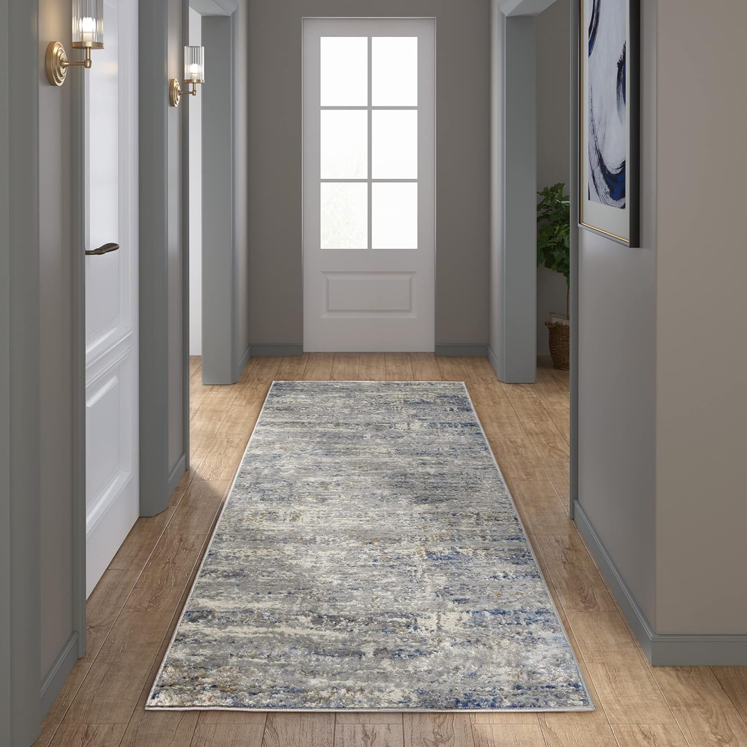 Madison Park Harley – Alfombras turcas tejidas para sala de estar, comedor interior, decoración moderna del hogar, alfombras ultrasuaves para