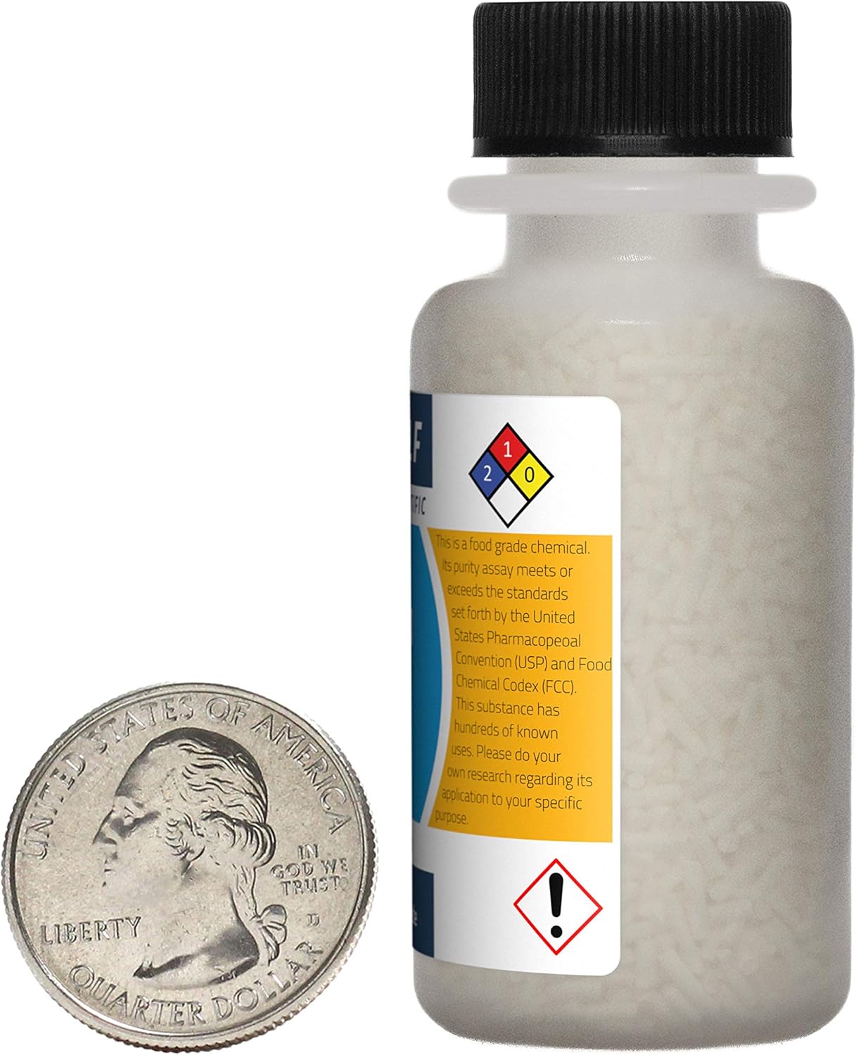 Sorbato de potasio  1 onza  2 botellas  99% puro USP grado alimenticio  Micropellets