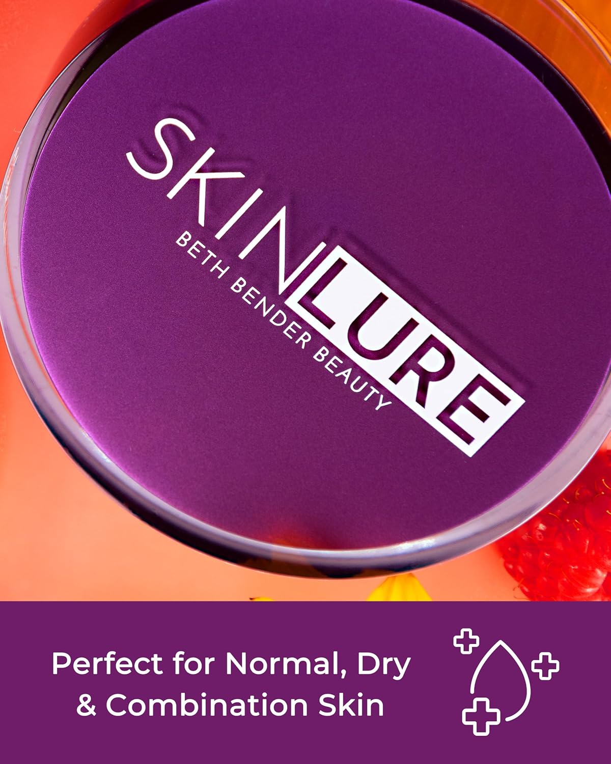 SKINLURE Hidratante facial hidratante con vitamina C y ácido hialurónico  Hidratante facial antienvejecimiento para piel sensible seca  Revive