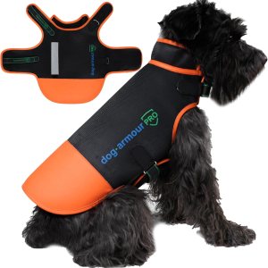 Dog Armour PRO – Chaleco reflectante para perros XS  Accesorios para perros sin estrangulamiento para proteger a tu mascota de ataques de animales y Dog Armour PRO – Chaleco reflectante para perros XS  Accesorios para perros sin estrangulamiento para proteger a tu mascota de ataques de animales y