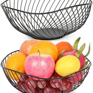 Frutero para encimera de cocina, cesta de frutas para cocina, soporte de fruta, encimera, cuencos de frutas para decoración, almacenamiento de Frutero para encimera de cocina, cesta de frutas para cocina, soporte de fruta, encimera, cuencos de frutas para decoración, almacenamiento de