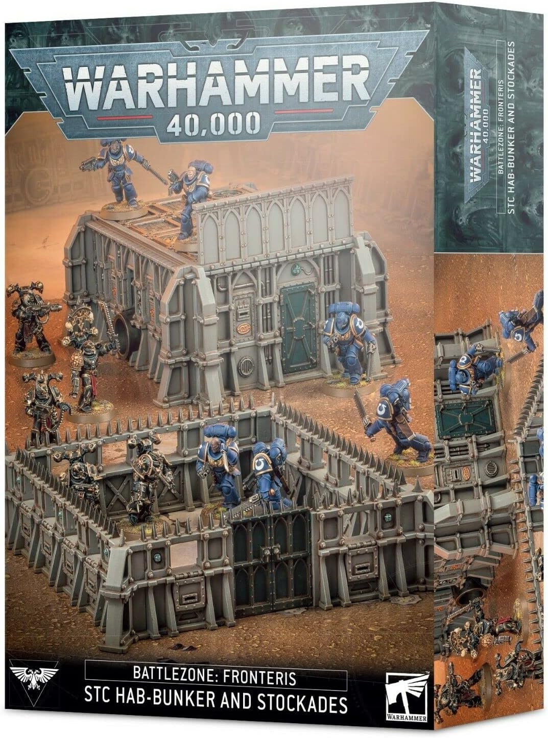 Games Workshop – Warhammer 40,000 – Battlezone Fronteris STC Hab-Bunker & Stockades