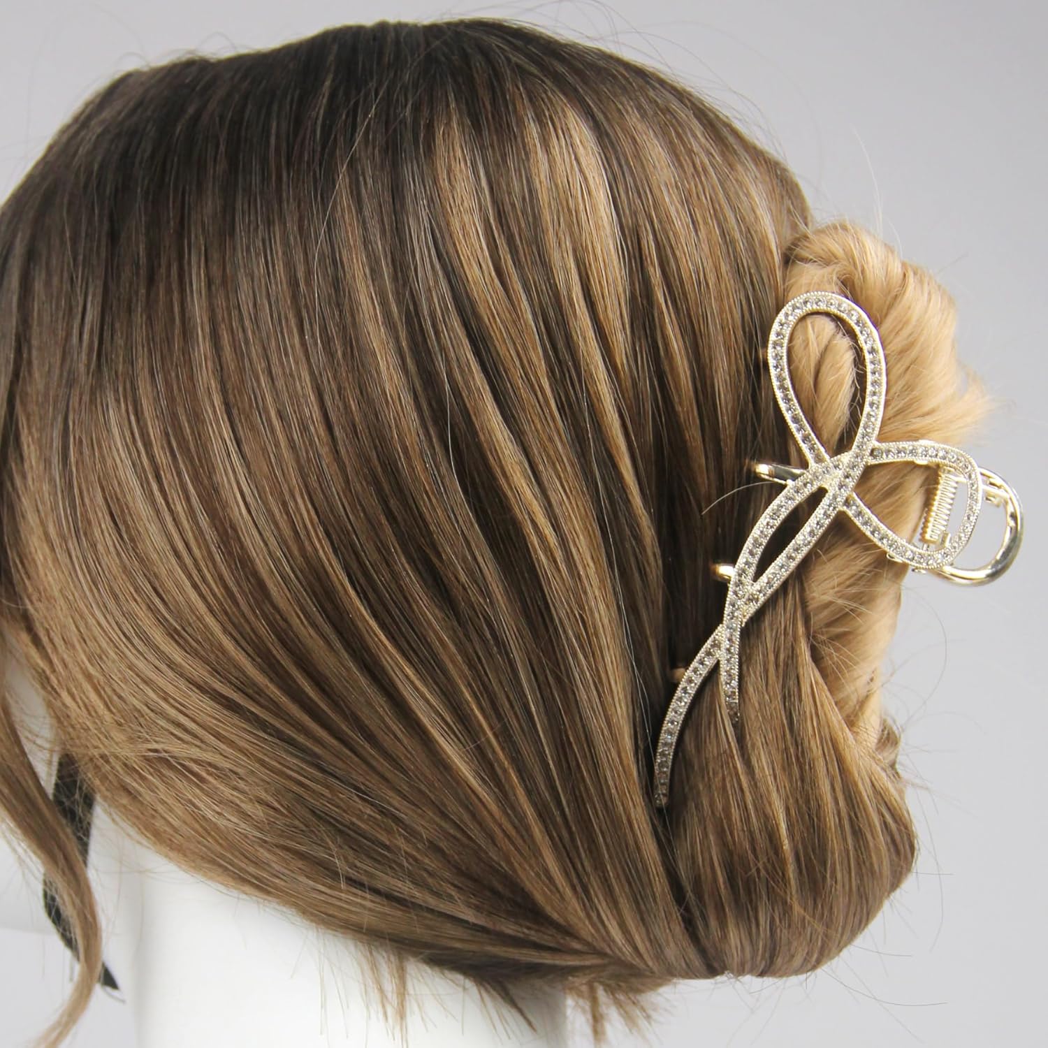 EI Sonador – Pinzas de metal para mujeres, niñas, pasadores grandes para el cabello, pasadores gruesos y fuertes, accesorios para el cabello largo,