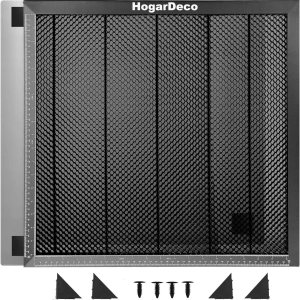 Cama láser de panal, mesa de trabajo de panal de abeja de 19.68 x 19.68 pulgadas para cortador láser y grabador, paneles de trabajo de panal para Cama láser de panal, mesa de trabajo de panal de abeja de 19.68 x 19.68 pulgadas para cortador láser y grabador, paneles de trabajo de panal para