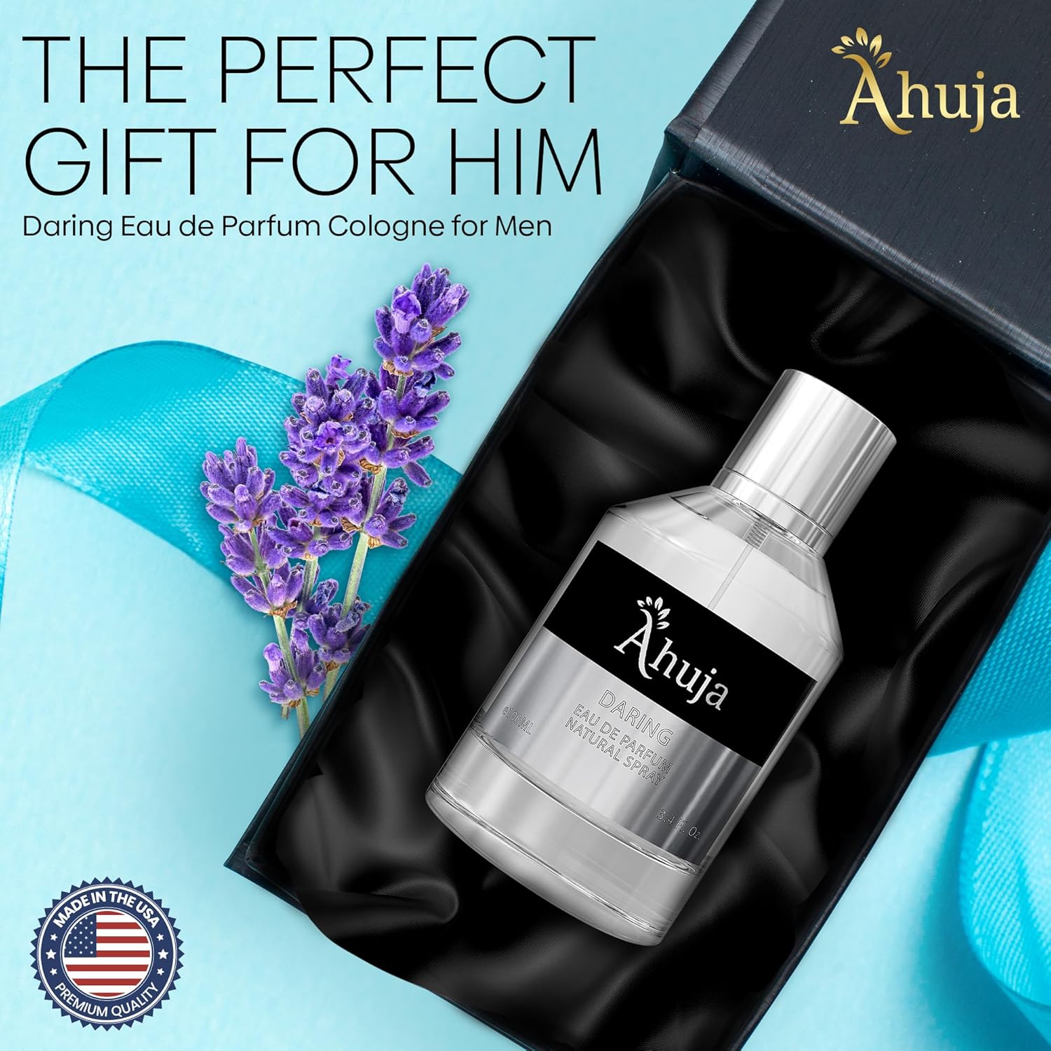 AHUJA Atrevido Eau De Parfum Para Hombre 3.4 fl oz