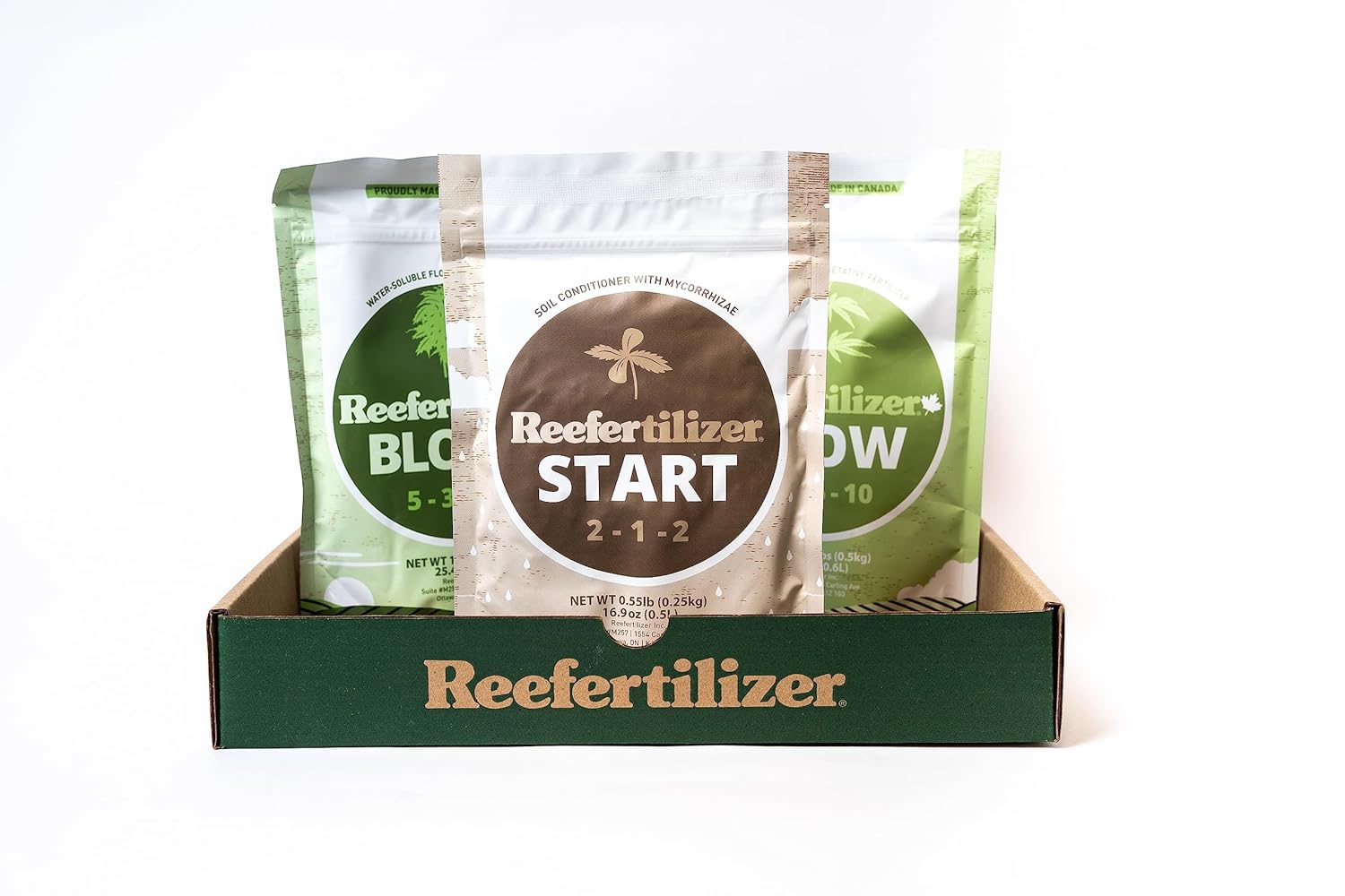 Reefertilizer Kit completo de nutrientes secos nutrientes avanzados para plantas de alto valor, NPK completo y micro nutrientes mezclados para