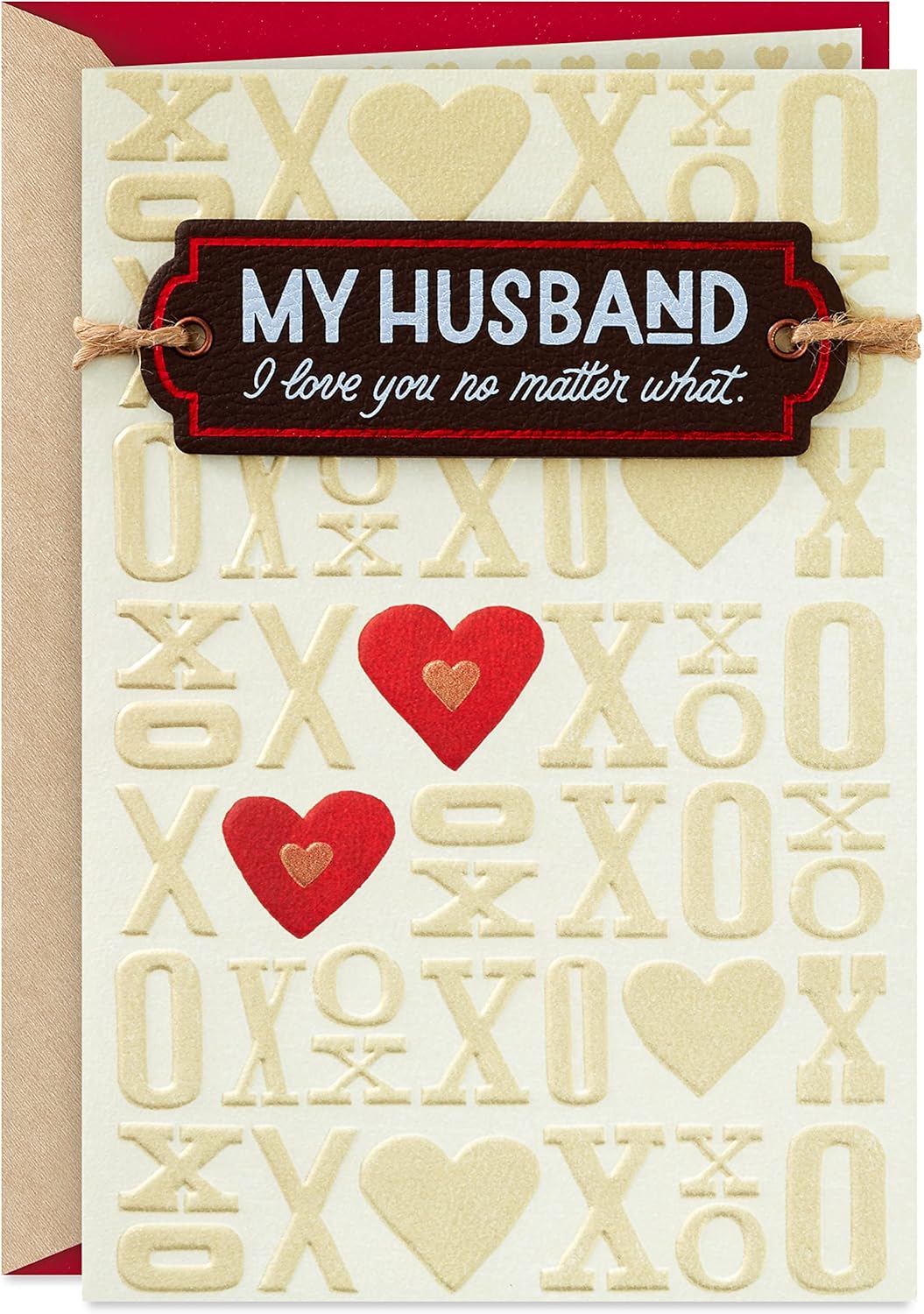 Hallmark Tarjeta de San Valentín para marido (Love You No Matter What)