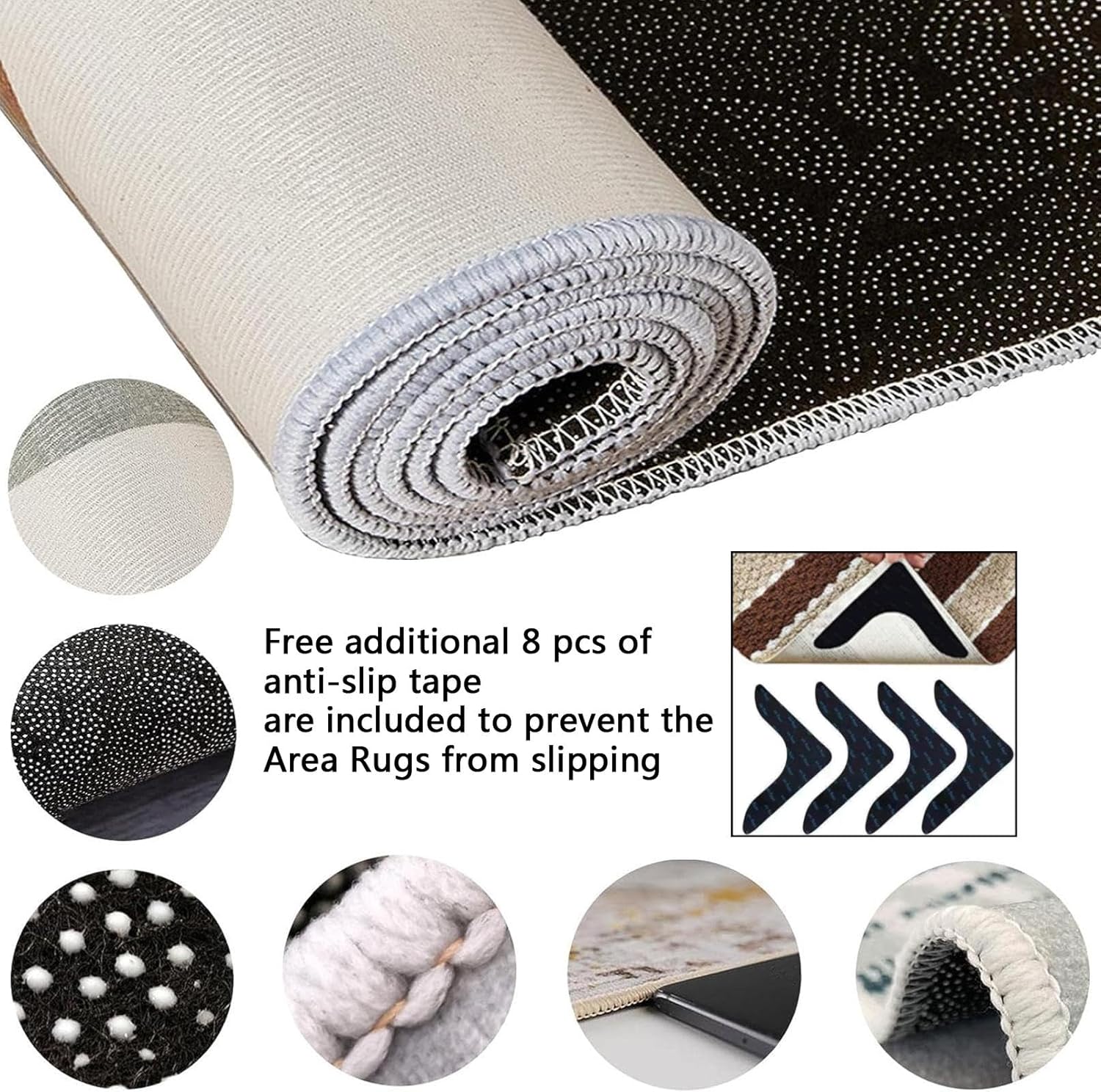 Alfombra decorativa para sala de estar, con textura de mármol blanco y negro, 3 x 4 pies, alfombra de lujo ligera con rayas doradas, esponjosa,