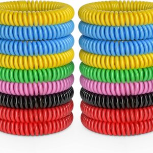 Pulseras de mosquitos, paquete de 48 bandas de mosquitos envueltas individualmente para adultos y niños, sin DEET, pulsera natural e impermeable Pulseras de mosquitos, paquete de 48 bandas de mosquitos envueltas individualmente para adultos y niños, sin DEET, pulsera natural e impermeable