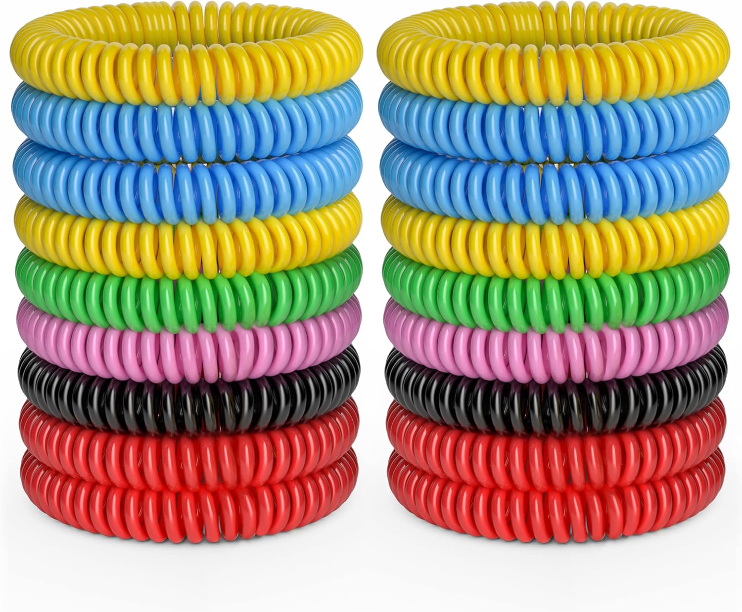 Pulseras de mosquitos, paquete de 48 bandas de mosquitos envueltas individualmente para adultos y niños, sin DEET, pulsera natural e impermeable