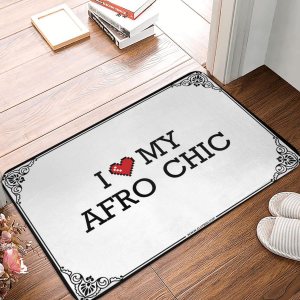 Backyard Bar Decor I Love My Afro Chic Doormat Back Yard Decorations Restroom Decor (Color  Colour, Size  40X60CM) Backyard Bar Decor I Love My Afro Chic Doormat Back Yard Decorations Restroom Decor (Color  Colour, Size  40X60CM)
