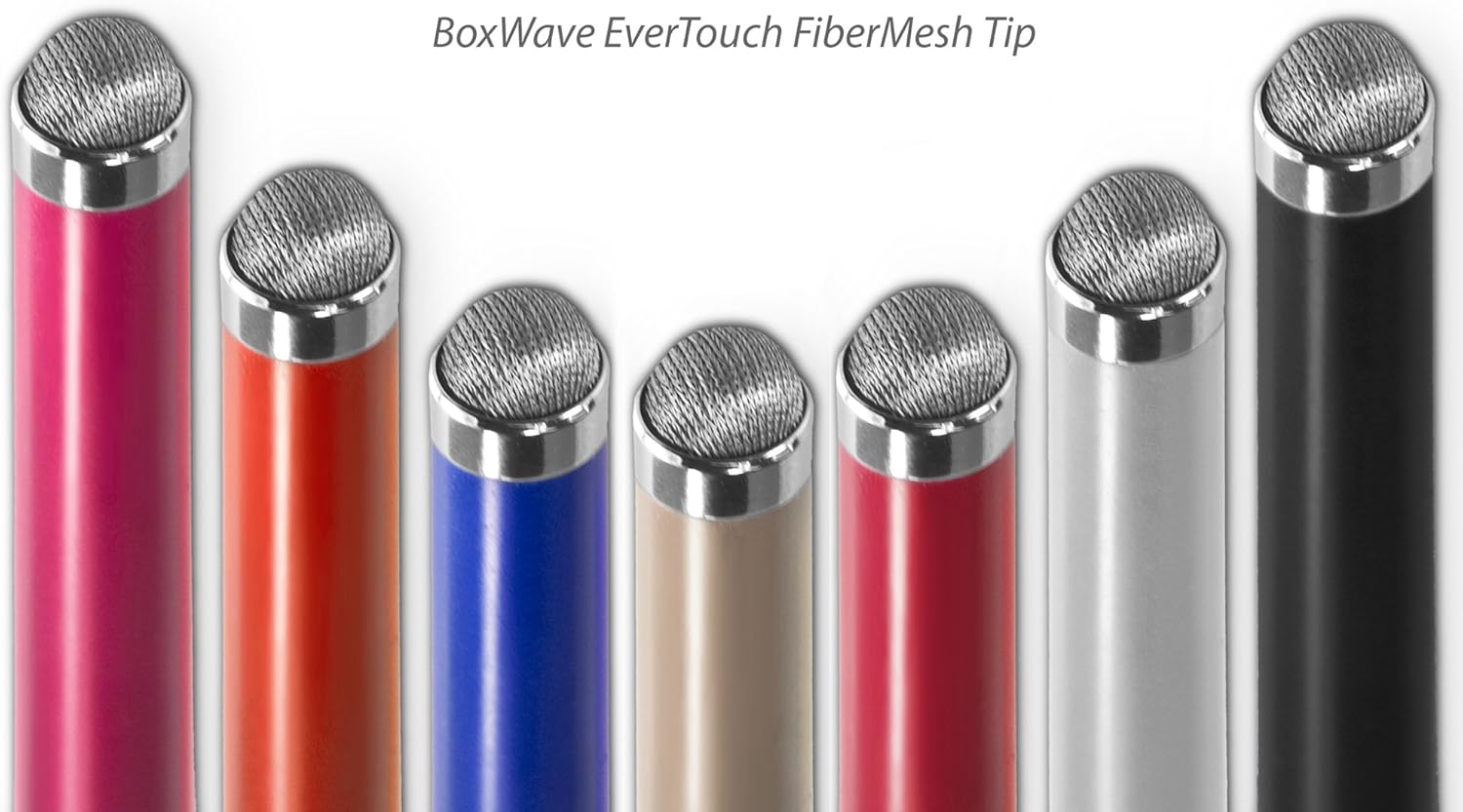 BoxWave Stylus Pen Compatible with Huawei Watch Fit – EverTouch Capacitive Stylus, Fiber Tip Capacitive Stylus Pen for Huawei Watch Fit – Jet Black