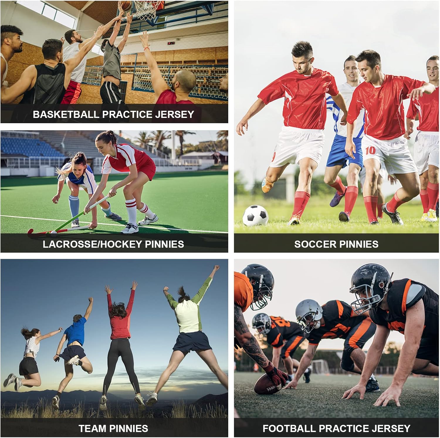 Chalecos de práctica de equipo de malla para niños, jóvenes, adolescentes y adultos para deportes (12 jerseys)
