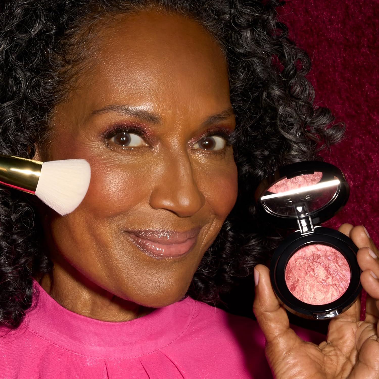 LAURA GELLER NEW YORK Sombra de ojos horneada, tonos tropicales, a prueba de arrugas y manchas, 4 sombras de ojos pigmentadas, aspecto natural