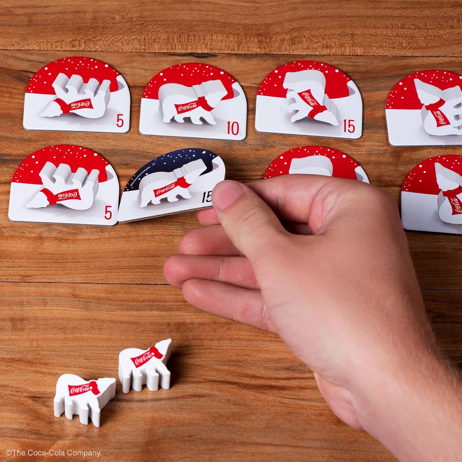 Funko Juego de rodillos polares Coca-Cola para 2-6 jugadores