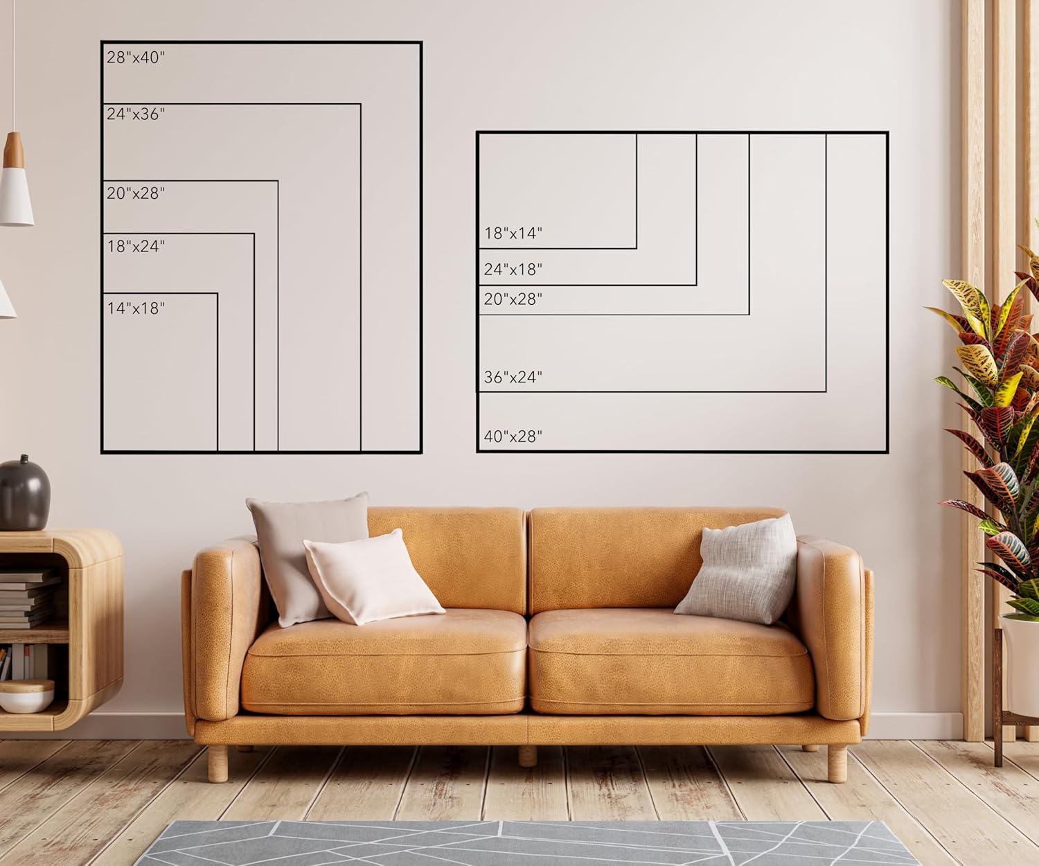 Large Personalized Acrylic Wall Calendar – Personalized Calendar 2024, Dry Erase Calendar Family Calendar Calendar (20″ x 28″, Standard Package)