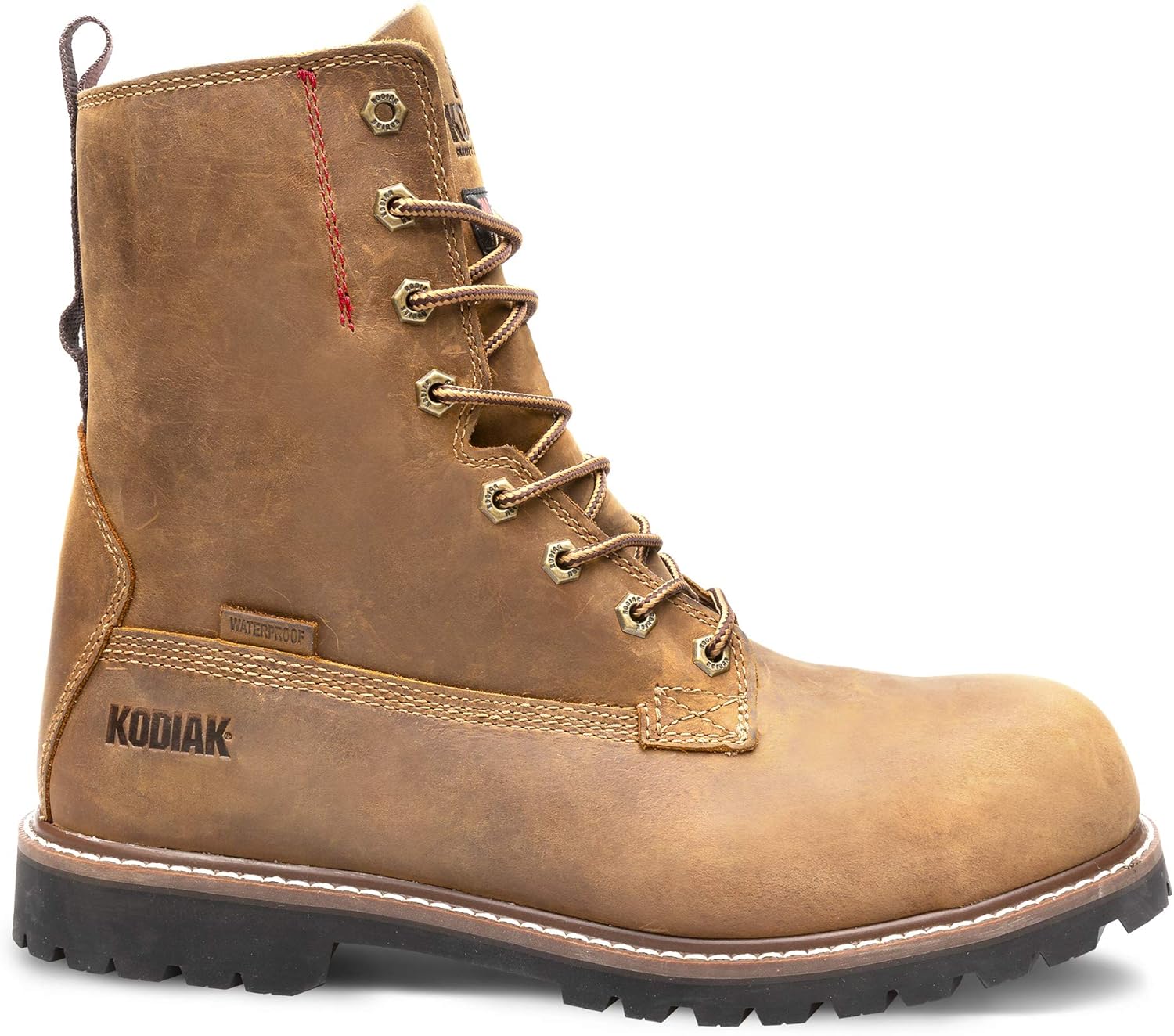 Kodiak Botas industriales impermeables McKinney de 8 pulgadas para hombre